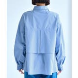 裾ティアードオーバーシャツ/UVケア・イージーケア | VIS | 詳細画像18