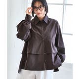 裾ティアードオーバーシャツ/UVケア・イージーケア | VIS | 詳細画像8