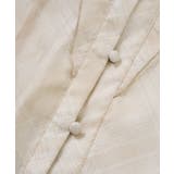 フロントフリルシアーチェックブラウス/イージーケア | VIS  | 詳細画像23 