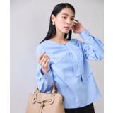 フロントねじりデザインブラウス | VIS  | 詳細画像10 