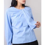 フロントねじりデザインブラウス | VIS  | 詳細画像12 