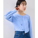 フロントねじりデザインブラウス | VIS  | 詳細画像4 