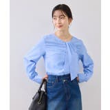 フロントねじりデザインブラウス | VIS  | 詳細画像5 