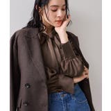 サテンボウタイブラウス | VIS | 詳細画像12