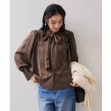 サテンボウタイブラウス | VIS | 詳細画像14