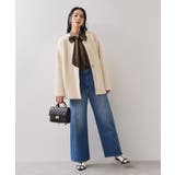 サテンボウタイブラウス | VIS | 詳細画像17