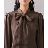 サテンボウタイブラウス | VIS | 詳細画像19