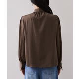 サテンボウタイブラウス | VIS | 詳細画像21