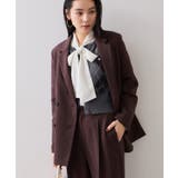 サテンボウタイブラウス | VIS | 詳細画像8