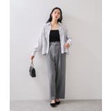 シャーリングギャザー切替シャツ/イージーケア | VIS  | 詳細画像11 