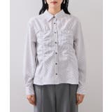 シャーリングギャザー切替シャツ/イージーケア | VIS  | 詳細画像23 