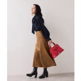 チェック＆デニムアソートボウタイリボン付きスタンドカラーシャツ | VIS  | 詳細画像17 