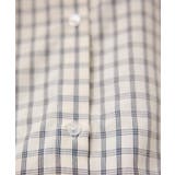 チェック＆デニムアソートボウタイリボン付きスタンドカラーシャツ | VIS  | 詳細画像45 