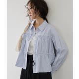ブルー系(45) | ビスチェシャーリングシャツ | VIS