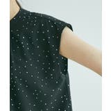 【WEB限定】【EASY CARE】フロントタックフレンチスリーブブラウス【su… | VIS | 詳細画像26