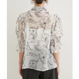 【選べる素材】アソートボウタイリボンブラウス | VIS  | 詳細画像22 