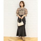 【選べる素材】アソートボウタイリボンブラウス | VIS  | 詳細画像34 