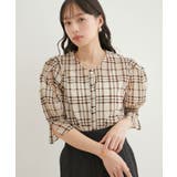 【選べる素材】アソートボウタイリボンブラウス | VIS  | 詳細画像4 