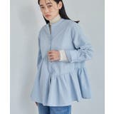 【洗える】アシンメトリーフレアーシャツ | VIS  | 詳細画像1 