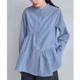 【洗える】アシンメトリーフレアーシャツ | VIS  | 詳細画像13 