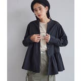 【洗える】アシンメトリーフレアーシャツ | VIS  | 詳細画像14 