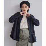 【洗える】アシンメトリーフレアーシャツ | VIS  | 詳細画像15 