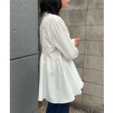 【洗える】アシンメトリーフレアーシャツ | VIS  | 詳細画像22 