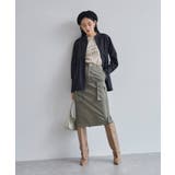 【洗える】アシンメトリーフレアーシャツ | VIS  | 詳細画像6 