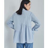 【洗える】アシンメトリーフレアーシャツ | VIS  | 詳細画像9 