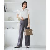 チューリップスリーブジャガードスキッパーブラウス | VIS | 詳細画像11