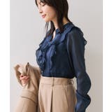 シアーラッフルブラウス/イージーケア | VIS | 詳細画像17