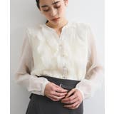 シアーラッフルブラウス/イージーケア | VIS | 詳細画像27