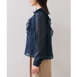 シアーラッフルブラウス/イージーケア | VIS | 詳細画像29