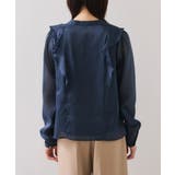 シアーラッフルブラウス/イージーケア | VIS | 詳細画像30