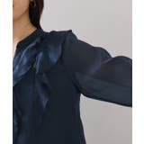 シアーラッフルブラウス/イージーケア | VIS | 詳細画像32