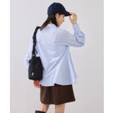 ヘムデザインフレアシャツ/イージーケア | VIS | 詳細画像10