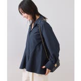 ヘムデザインフレアシャツ/イージーケア | VIS | 詳細画像4