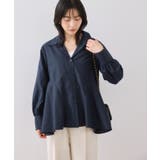 ヘムデザインフレアシャツ/イージーケア | VIS | 詳細画像5