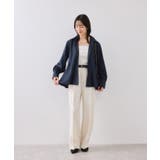 ヘムデザインフレアシャツ/イージーケア | VIS | 詳細画像6