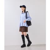 ヘムデザインフレアシャツ/イージーケア | VIS | 詳細画像7