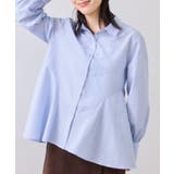 ヘムデザインフレアシャツ/イージーケア | VIS | 詳細画像9