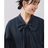 ランダムピンタックボウタイブラウス | VIS | 詳細画像10