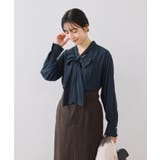 ランダムピンタックボウタイブラウス | VIS | 詳細画像13