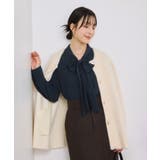 ランダムピンタックボウタイブラウス | VIS | 詳細画像14