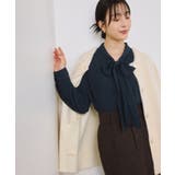 ランダムピンタックボウタイブラウス | VIS | 詳細画像17