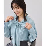 ランダムピンタックボウタイブラウス | VIS | 詳細画像20