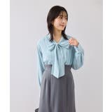 ランダムピンタックボウタイブラウス | VIS | 詳細画像22