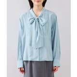 ランダムピンタックボウタイブラウス | VIS | 詳細画像24