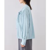 ランダムピンタックボウタイブラウス | VIS | 詳細画像25