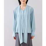 ランダムピンタックボウタイブラウス | VIS | 詳細画像27